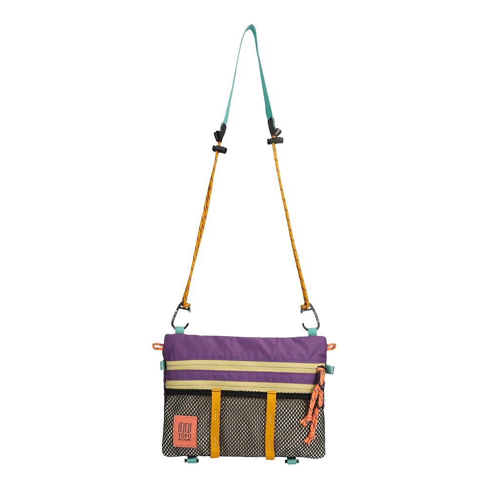 TOPO - Mountain Accessory Shoulder Bag - Loganberry / Bone White - galerie