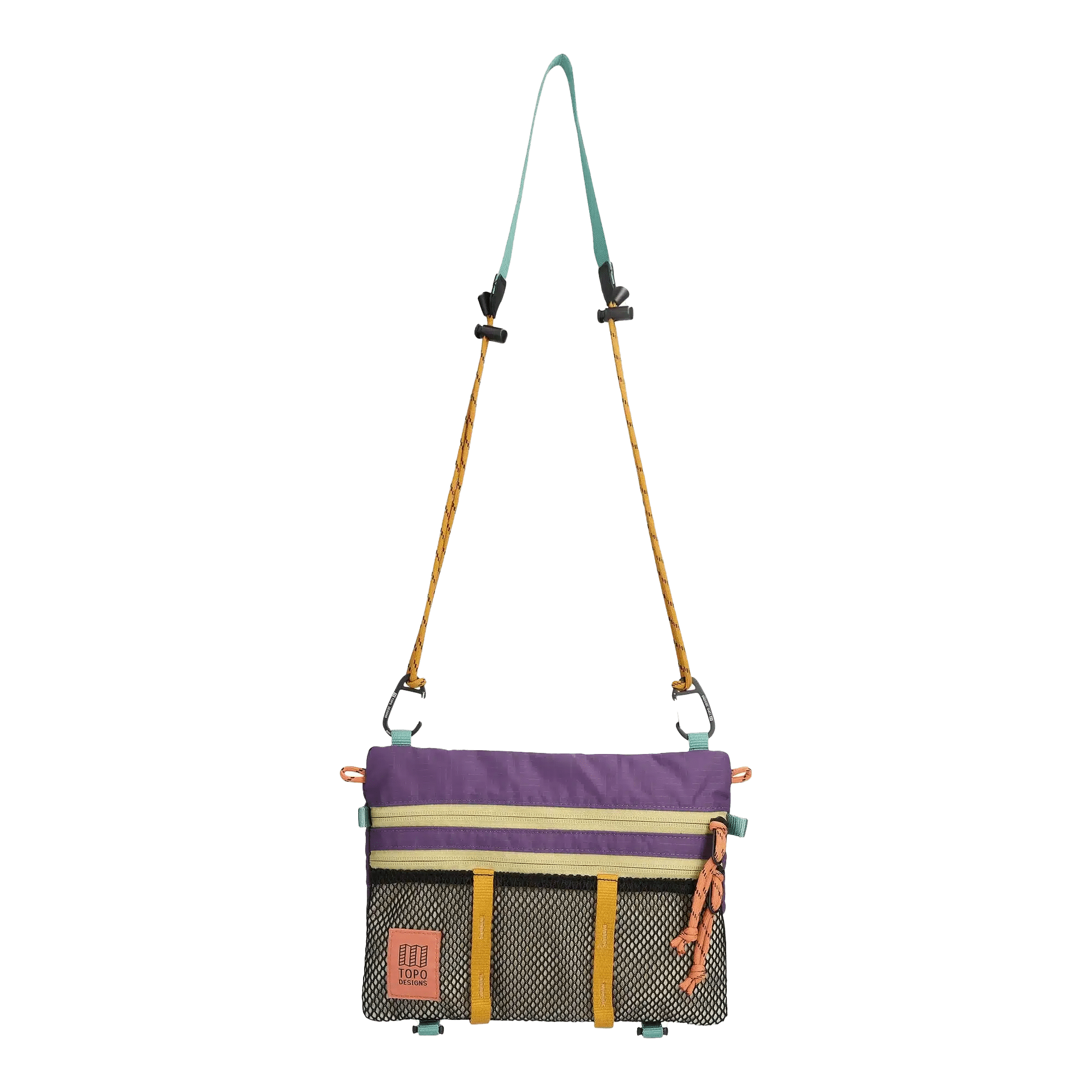 TOPO - Mountain accessory shoulder bag (Loganberry / Bone White)