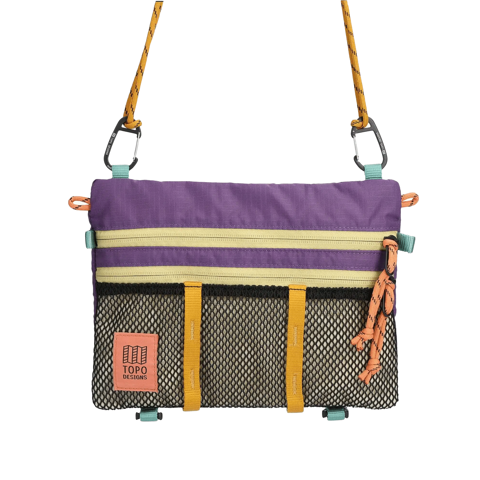 TOPO - Mountain accessory shoulder bag (Loganberry / Bone White) - galerie