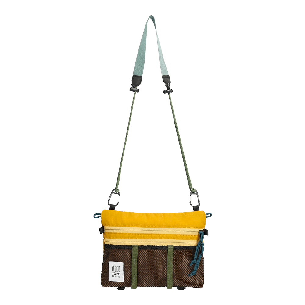 TOPO - Mountain Accessory Shoulder Bag - Mustard / Dark Khaki - galerie