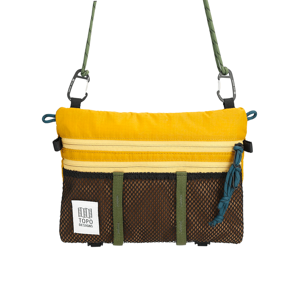 TOPO - Mountain Accessory Shoulder Bag - Mustard / Dark Khaki