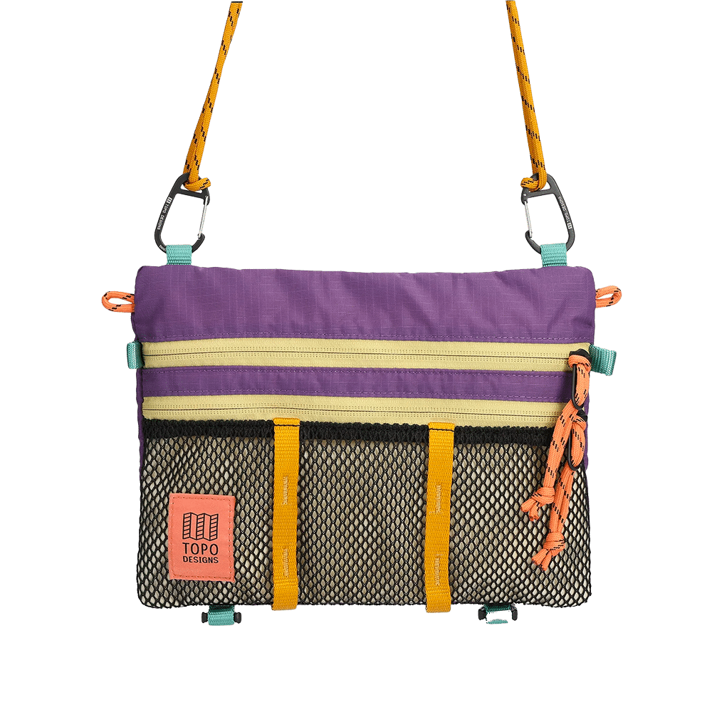 TOPO - Mountain Accessory Shoulder Bag - Loganberry / Bone White