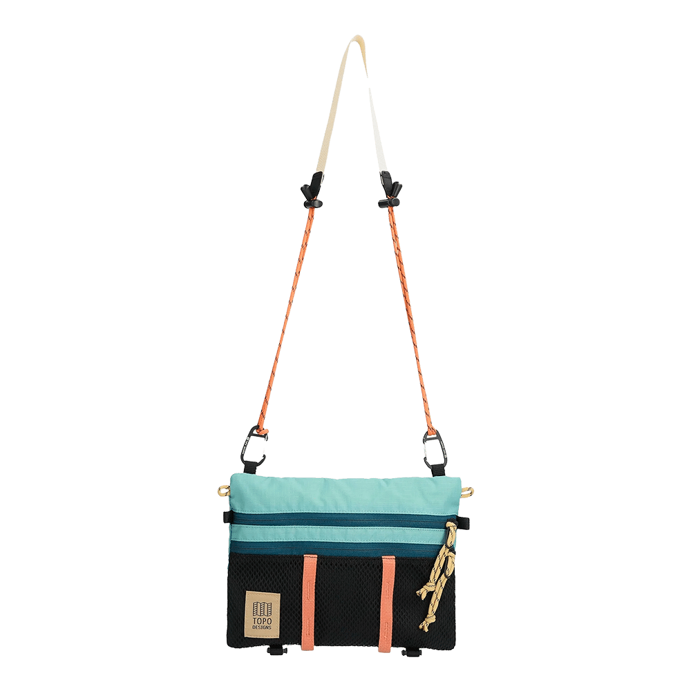TOPO - Mountain Accessory Shoulder Bag - Geode Green / Black - galerie