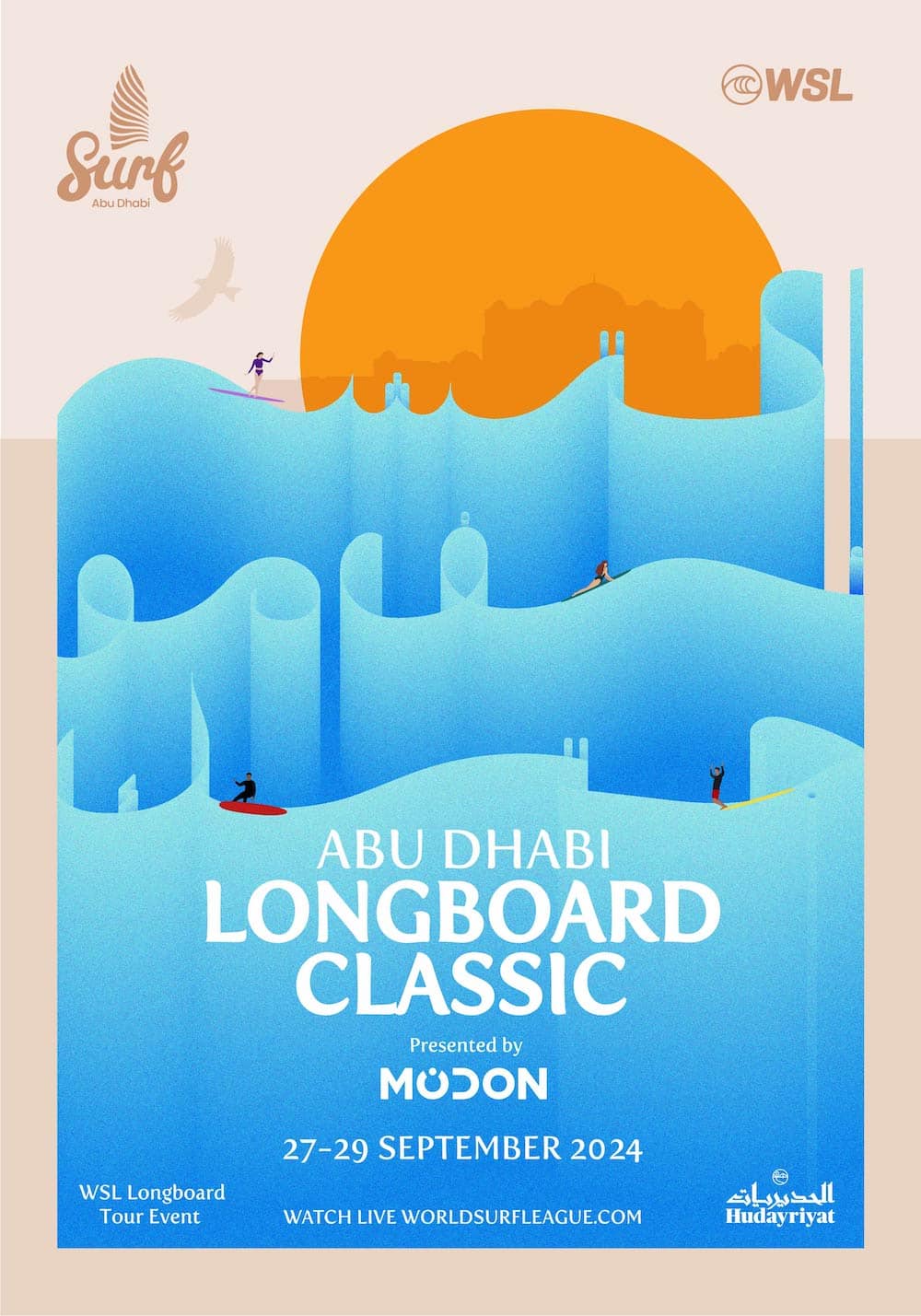 French longboard triumph: Alice Lemoigne and Zoé Grospiron shine in Abu Dhabi