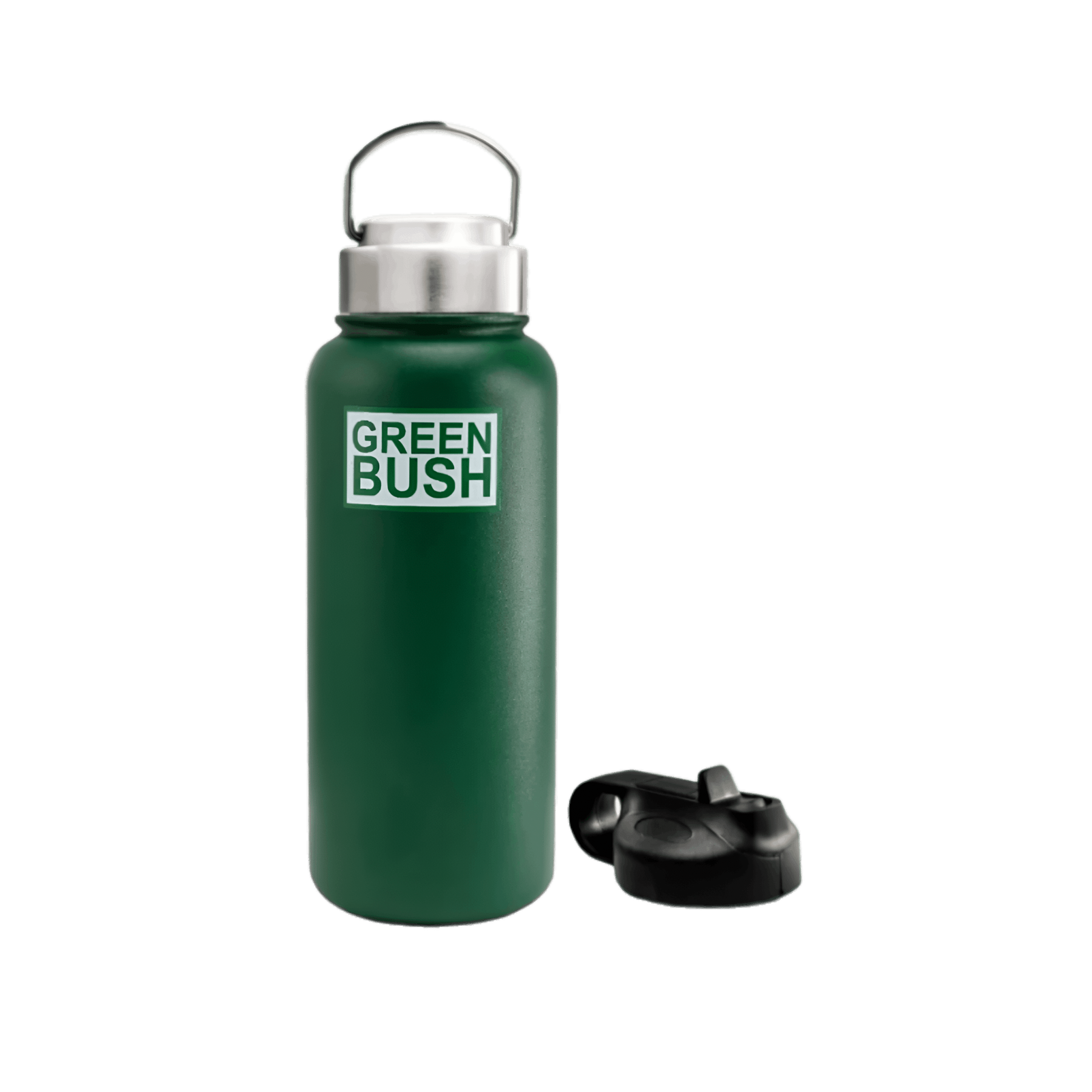 GREENBUSH GOURDE - LARGE - 946ML - 32 OZ -2 bouchons