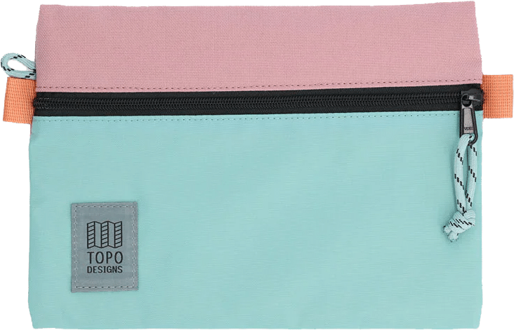 TOPO - Accessory Bag Medium - Rose / Geode Green
