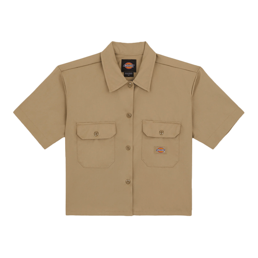 CAMICIA DA LAVORO CROPPED SS W