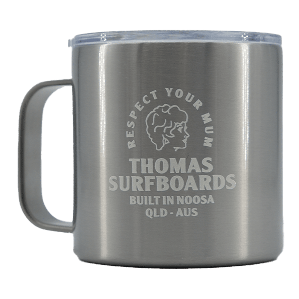 Shapersclub Mugs isotherme Thomas Surfboards (respect) beige