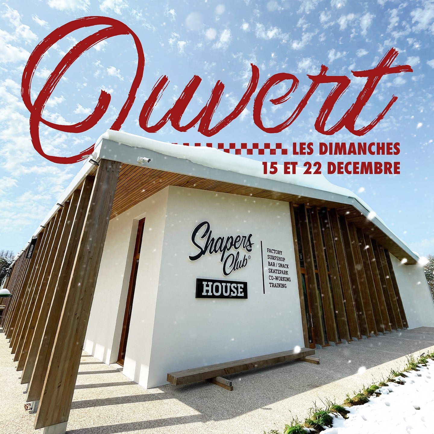 🎄 Ouvertures Exceptionnelles en Décembre ! 🎄