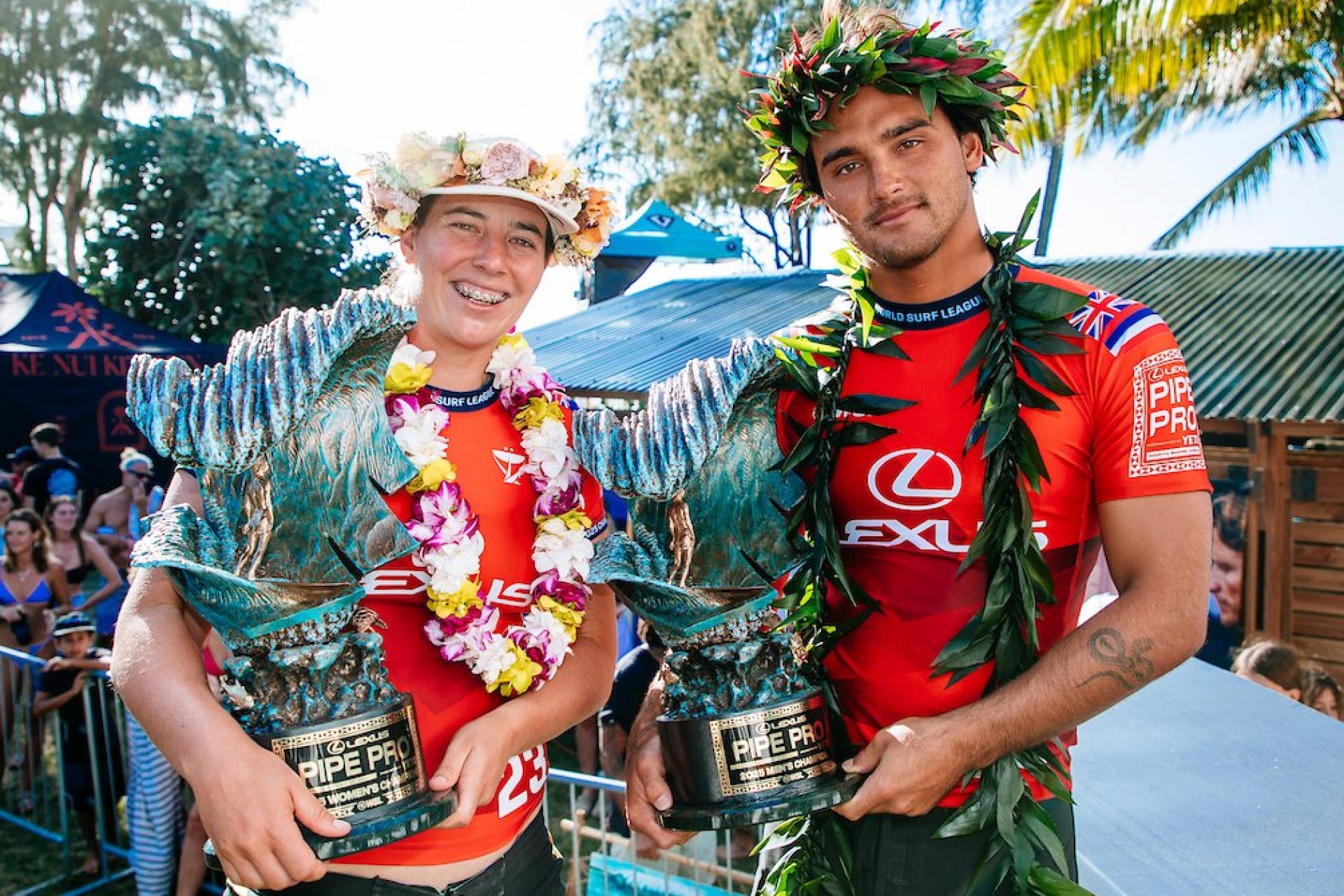 Barron Mamiya and Tyler Wright triumph at the Lexus Pipe Pro 2025: a look back at a legendary competition 🌊🏆