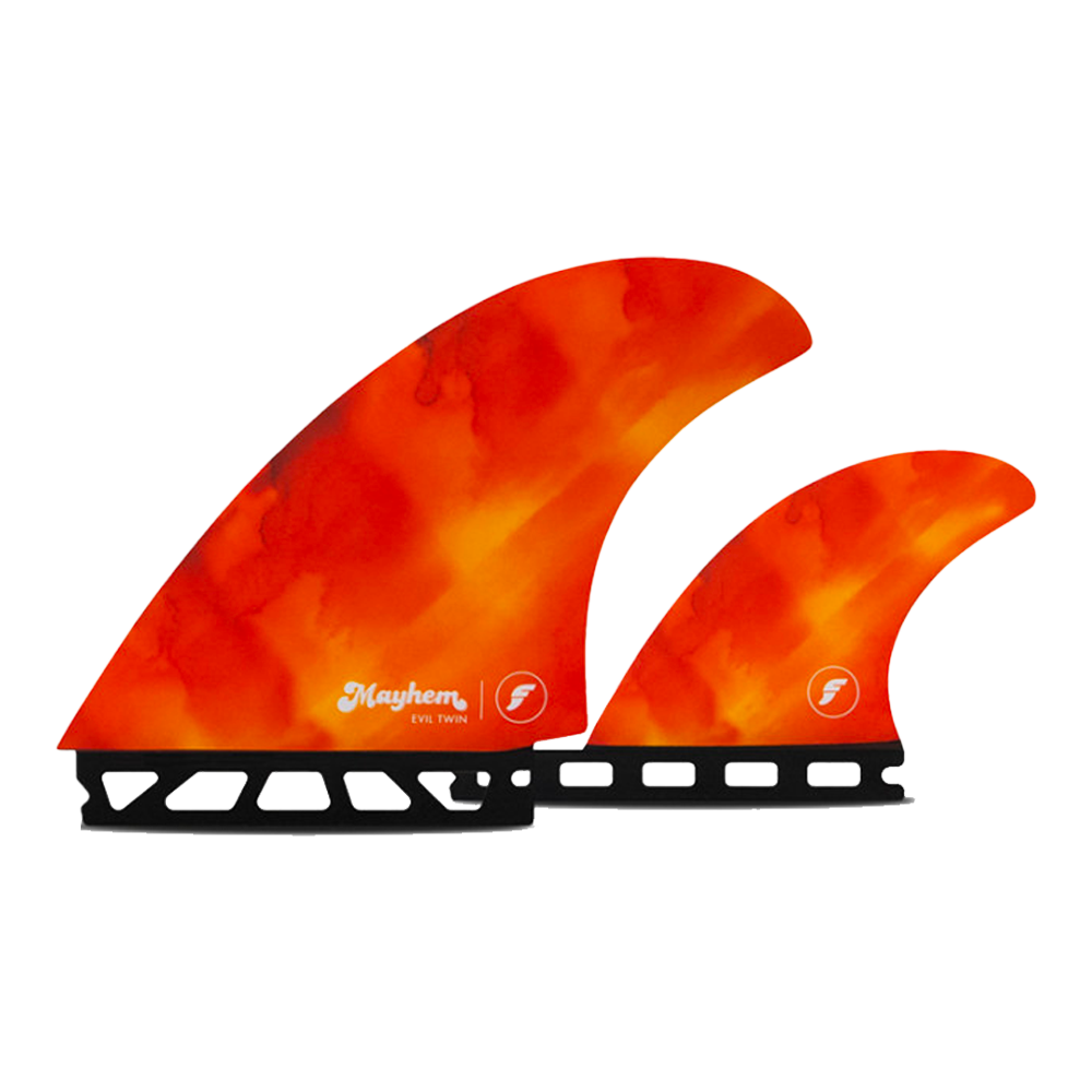 Futures - Twin+1 Fins - Mayhem Evil Twin RTM Hex - medium - gallery