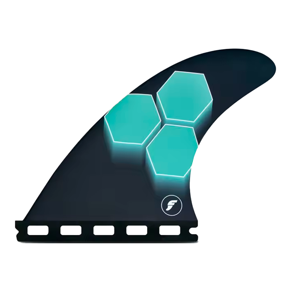 Ailerons thruster Futures - AM1 HC Al Merrick - Turquoise / Bleu marine - Medium